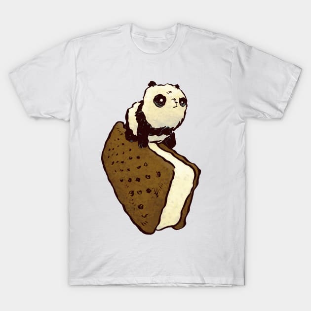 Ice Cream Pandwich T-Shirt by jesse.lonergan